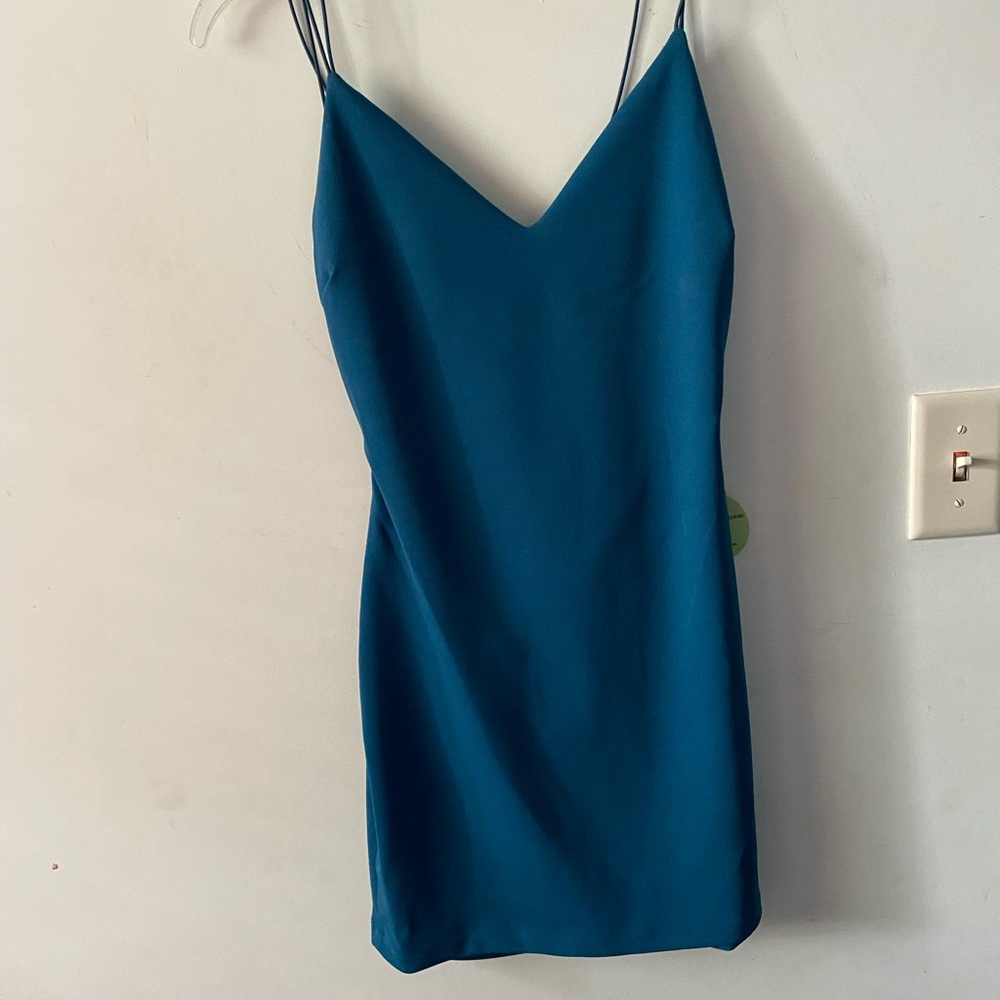 Teal Windsor dress
